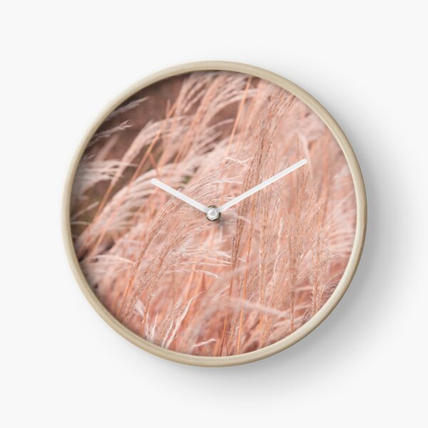 Autumn Grass Clock