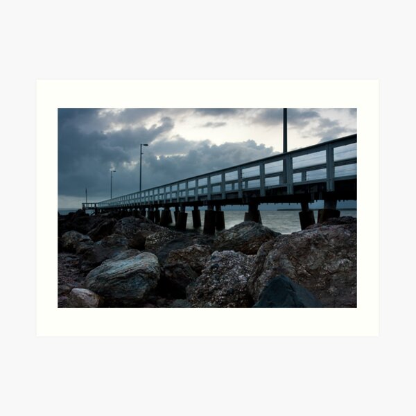 Wellington Point Pier Art Print