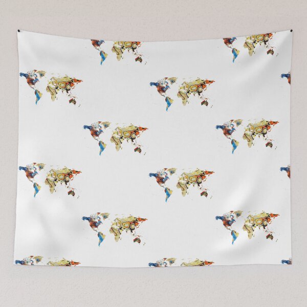 Item preview, One colorful world designed and sold by KleinJenny.