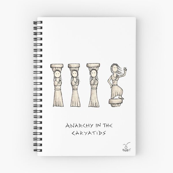 Item preview, Anarchy in the Caryatids designed and sold by therabbitknows.