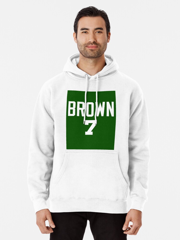 Nike Men's Boston Celtics Jaylen Brown #7 Green T-Shirt, Medium
