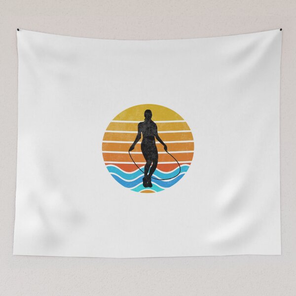 Item preview, Sunset Rope Skipping Rope Jumping Sunset Sun. designed and sold by bickhofe.