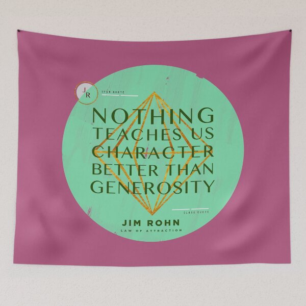 Item preview, Quotes from: Jim Rohn on Generosity designed and sold by Miscellaneous Co..