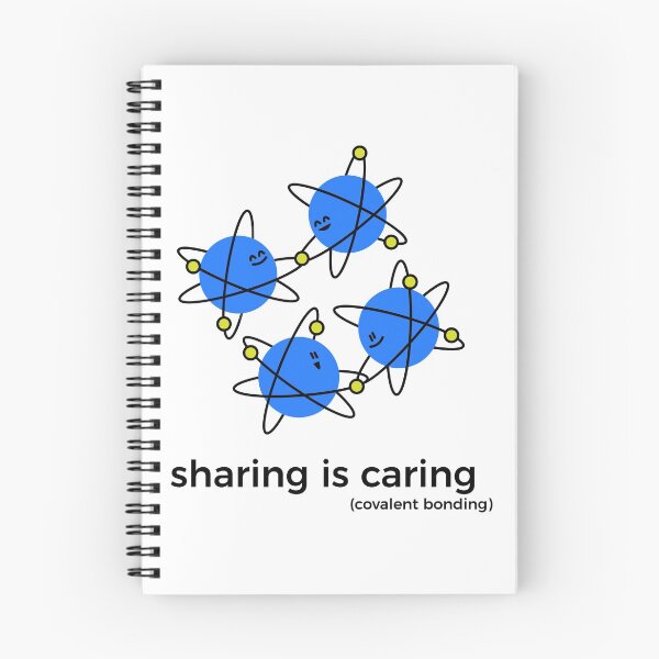 Item preview, Sharing is caring chemistry science idea gift designed and sold by NeXore.
