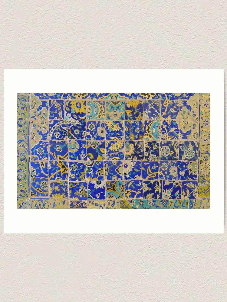 Alternate view of Masjed-e Shah - leftovers Art Print