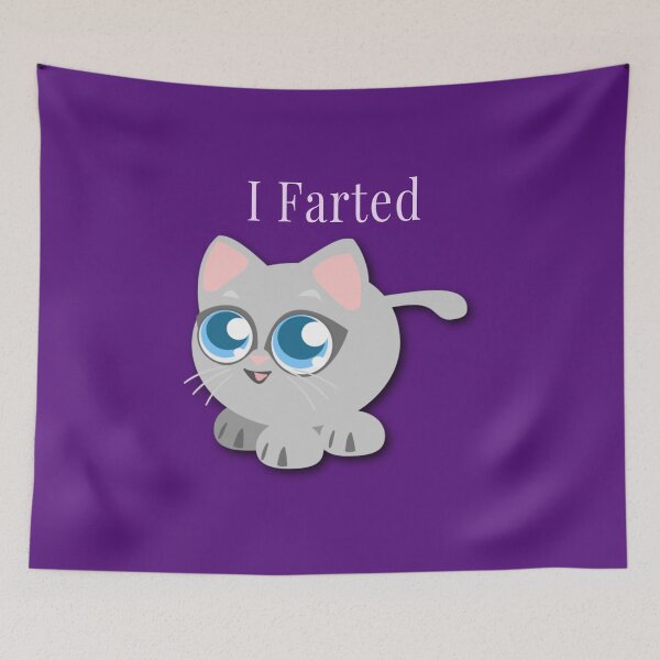 Item preview, Kids I Farted Cute Funny Cat Kitty Great Gift For Kids Tee designed and sold by Klimentina.