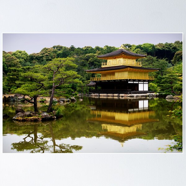 Item preview, Kinkakuji Temple (The Gold Pavilion)  designed and sold by DarvidArt.