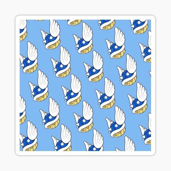Item preview, Blue Shell Light Blue Pattern designed and sold by maplefoot.