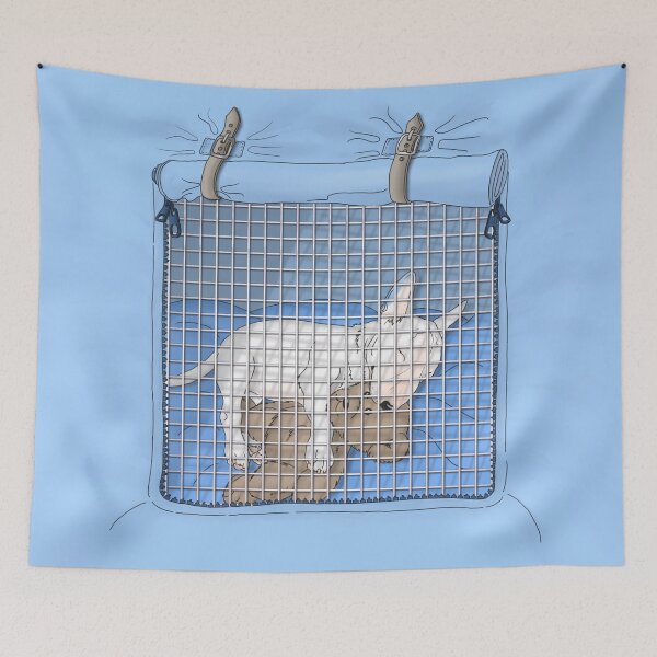 Item preview, Chaosking Bull Terrier puppy in box designed and sold by chaosking-bulli.