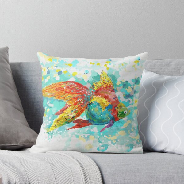 Item preview, gold fish illustration designed and sold by ufuksezgen.