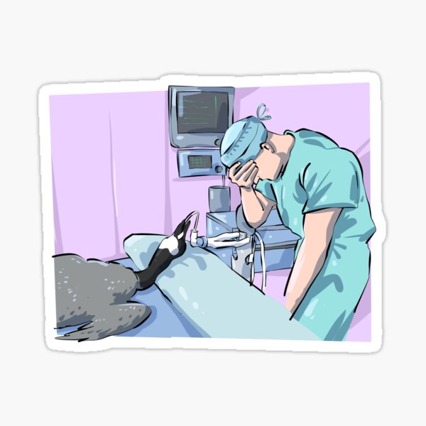 Item preview, Anesthesia Tubed the Goose designed and sold by Buckanesthesia.