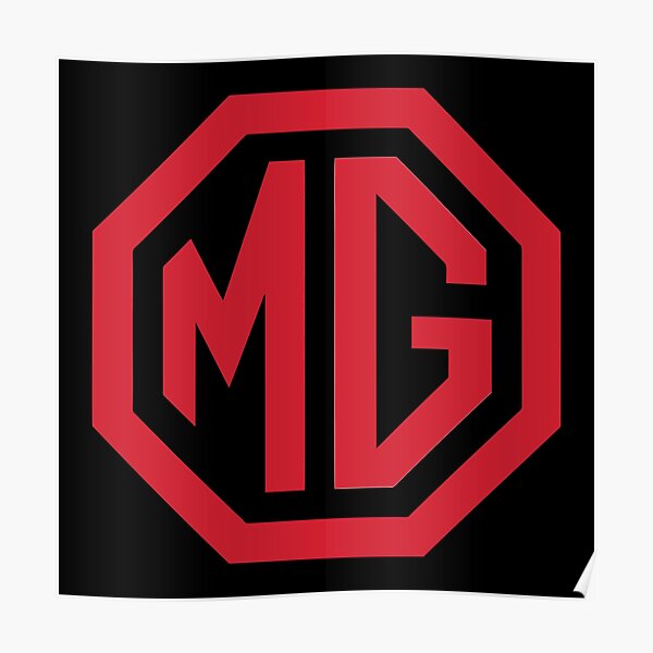 Mg Car Logo Posters  Redbubble