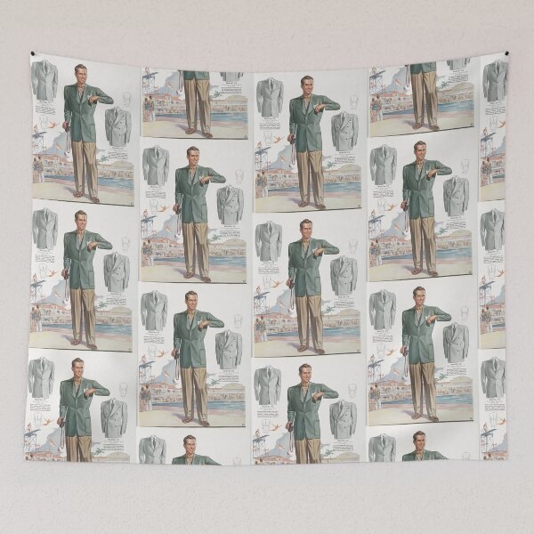 Item preview, Dapper 40s gentleman designed and sold by Vintage Designs +.