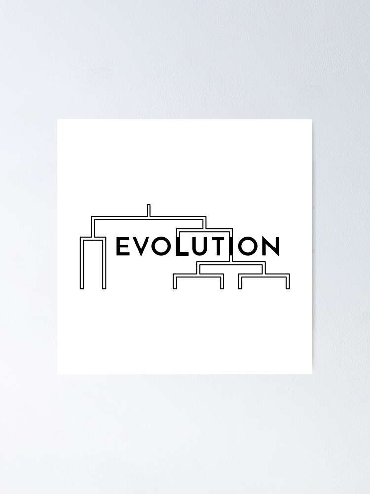 Alternate view of Evolution (Inverted) Poster