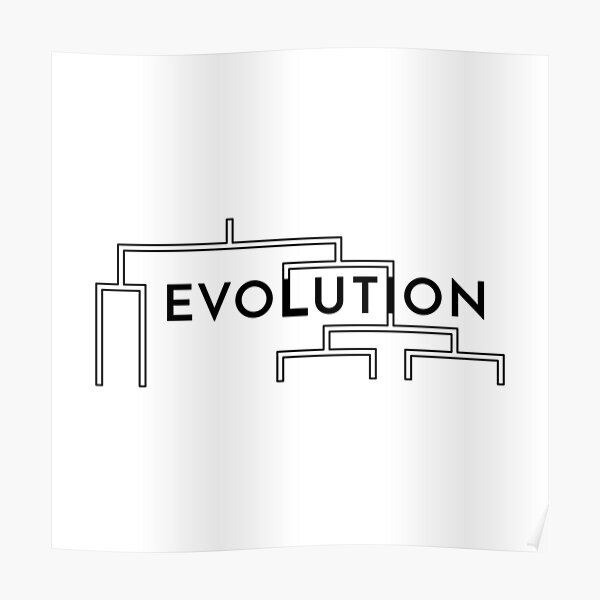 Evolution (Inverted) Poster