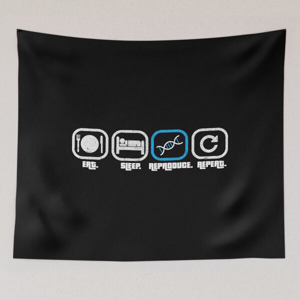 Item preview, Eat Sleep Reproduce Repeat Science gift  designed and sold by NeXore.
