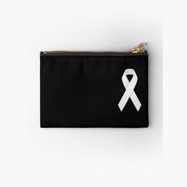Item preview, White ribbon anti domestic violence / lung cancer designed and sold by headpossum.