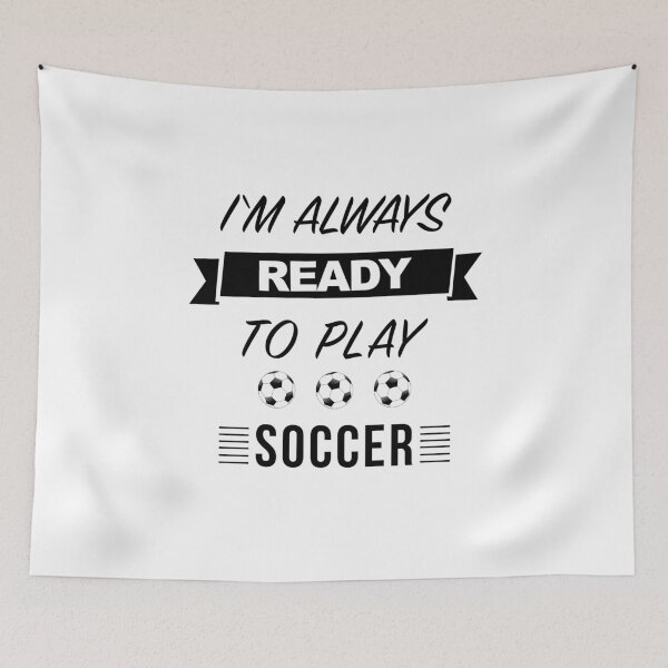Item preview, Always ready to play football designed and sold by revoda.