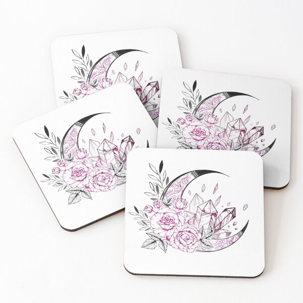 Item preview, Moon flowers Cristals designed and sold by KalikaGraphisme.