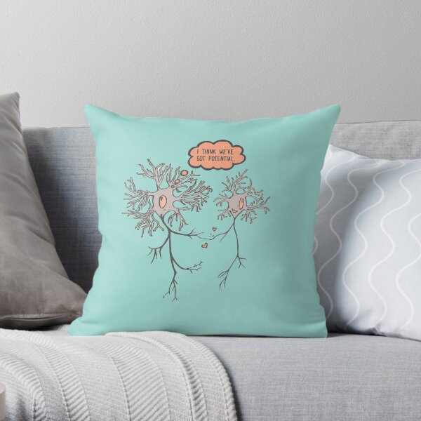 I Think We've Got Potential Throw Pillow