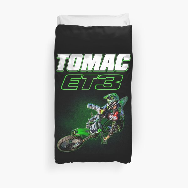 Eli Tomac ET3 The Shark Motocross and Supercross Champion Gift Design Housse de couette