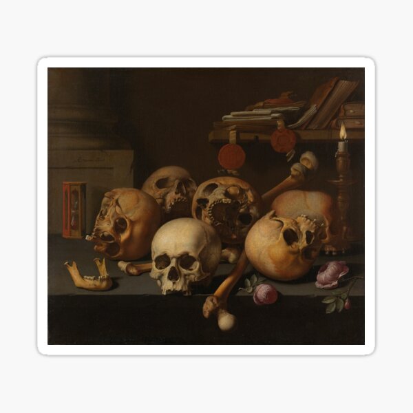 Item preview, Vanitas Still Life - Aelbert Jansz. van der Schoor designed and sold by OldMasters.