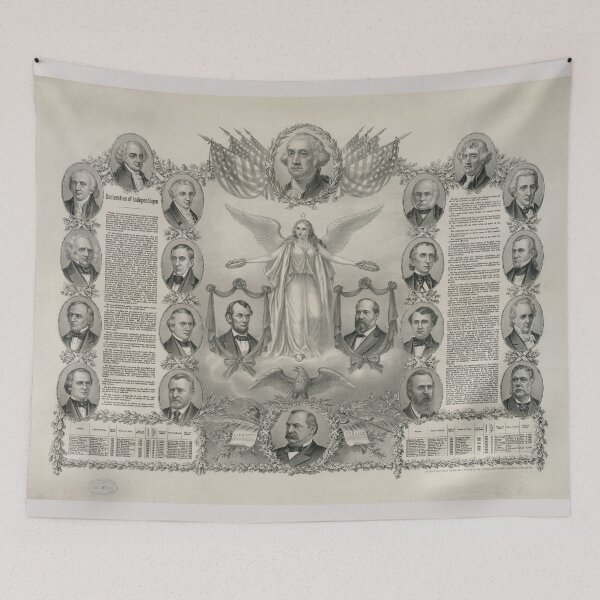 Item preview, U.S. Declaration of Independence by Kurz & Allison (Dec. 15 1884) designed and sold by allhistory.