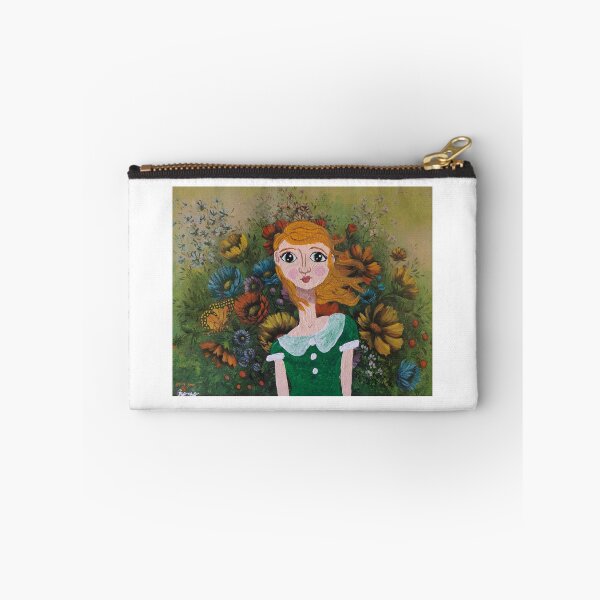 Item preview, ~ Greta the Garden Girl ~ 11 Year Old Artist Amelia aka Milly Moo designed and sold by ArtByMillyMoo.