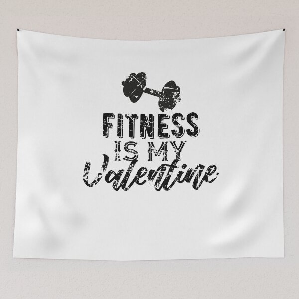 Item preview, Fitness is My Valentine Gift for Fitness Fans  designed and sold by IvonDesign.