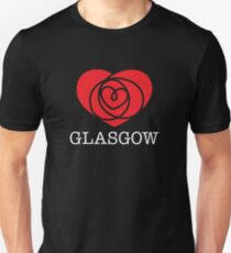 I Heart Glasgow, Scotland Unisex T-Shirt