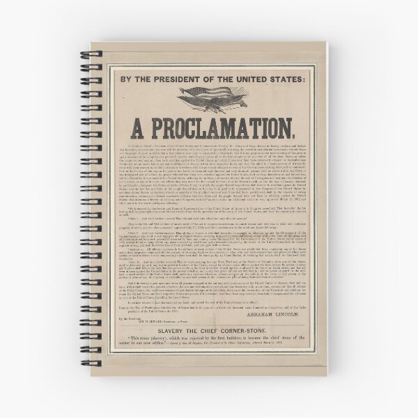 Artikelvorschau, Vorläufige Emanzipations-Proklamation Breitseite (1862) entworfen und verkauft von allhistory.