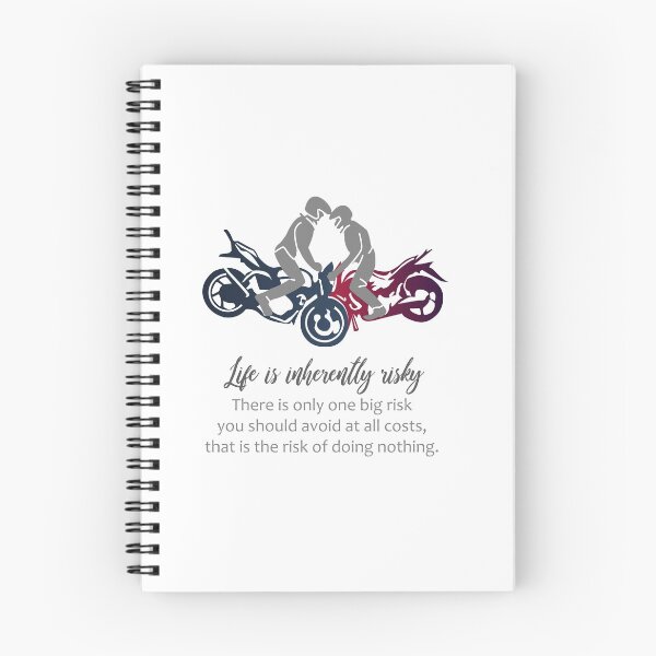 Item preview, Motorbikers performing stunts- Biker inspirational quotes designed and sold by Shawlin Islam.