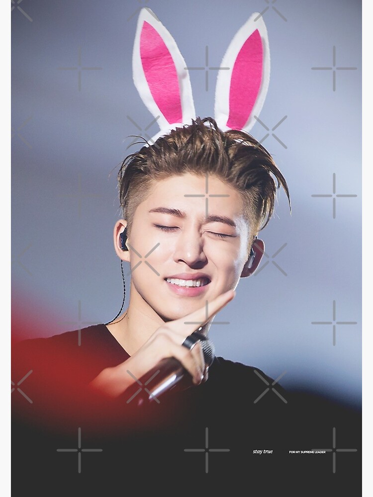Ikon B I Hanbin Kpop Boy Group Korean Male Greeting Card By Michiyo Goods Redbubble