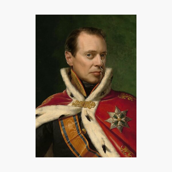Steve Buscemi Historical Portrait Photographic Print