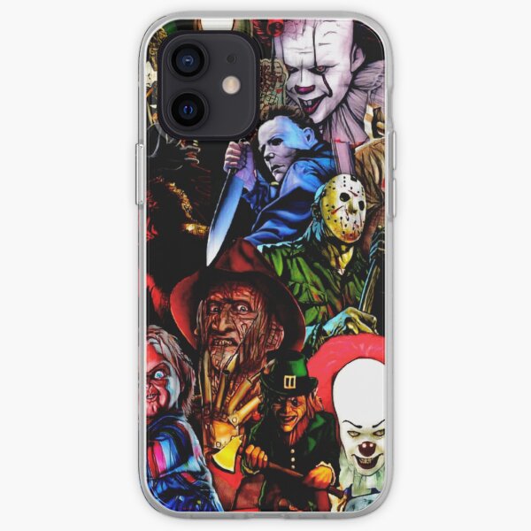 Collage Of Horror iPhone Soft Case