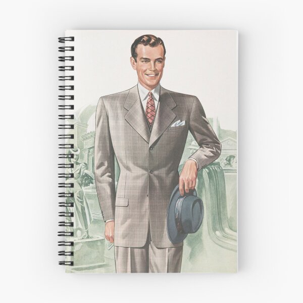 Item preview, Vintage 40s Gentleman designed and sold by Vintage Designs +.
