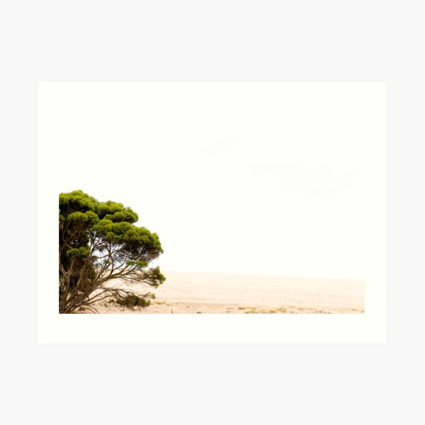 the absence of blue II Art Print