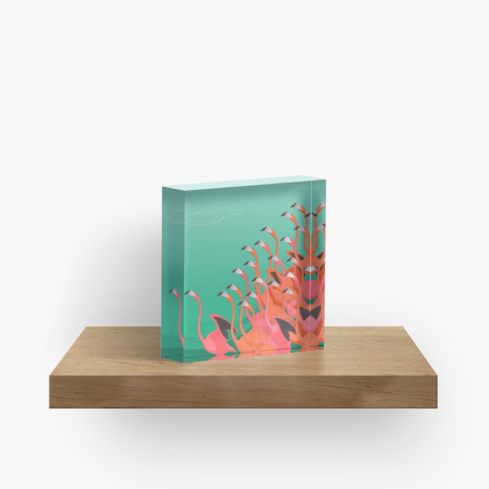 Vista previa del artículo con la obra «Bloque acrílico», diseñado y vendido por ikerpazstudio.