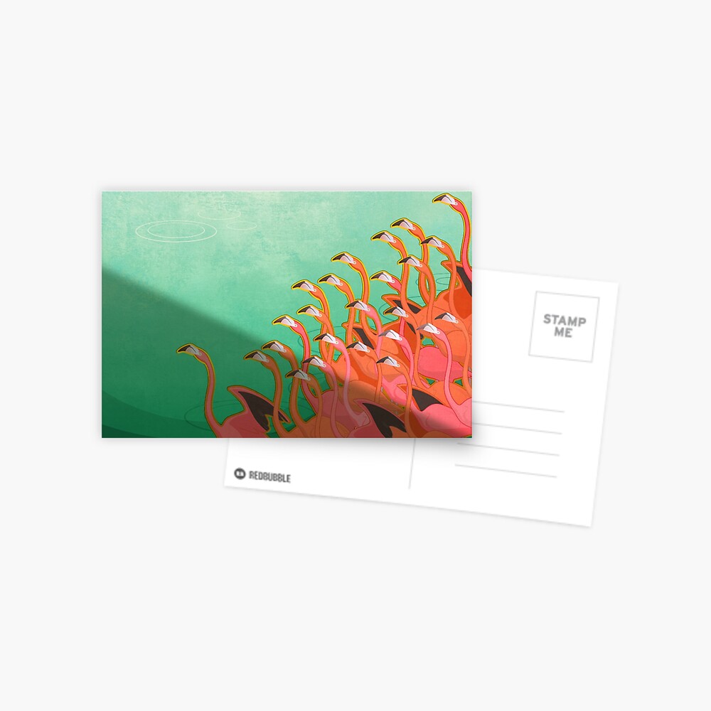 Vista previa del artículo con la obra «Postal», diseñado y vendido por ikerpazstudio.