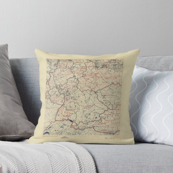 Item preview, July 10 1945 World War II Twelfth Army Group Situation Map designed and sold by allhistory.