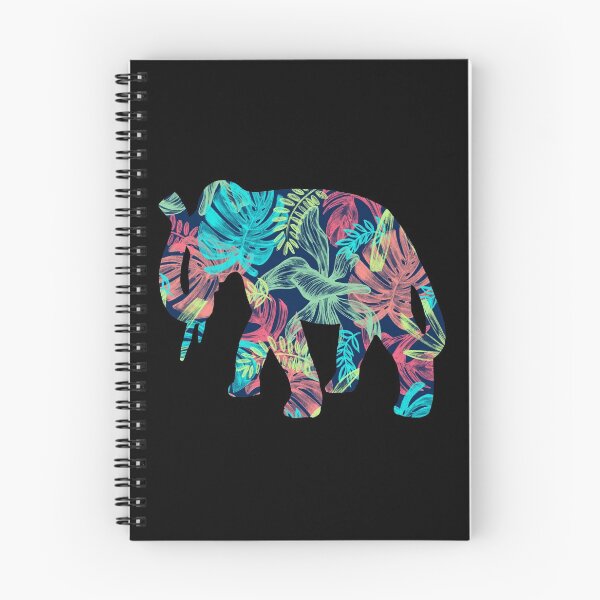 Item preview, Elephant Flowers Pattern Pattern designed and sold by titanosdesign.