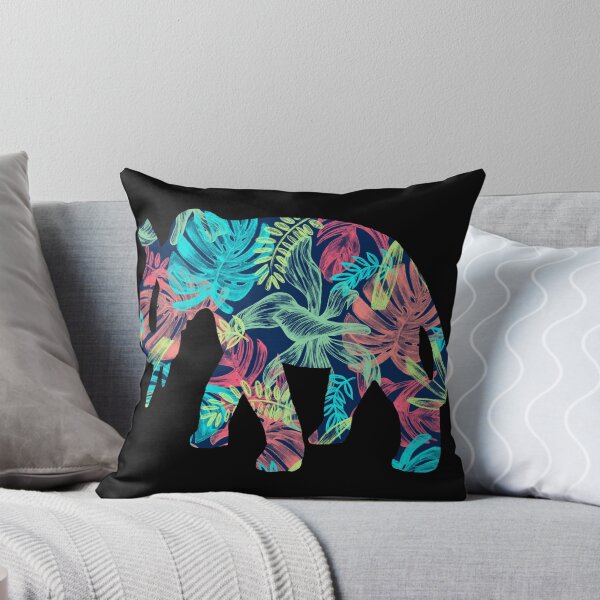 Item preview, Elephant Flowers Pattern Pattern designed and sold by titanosdesign.