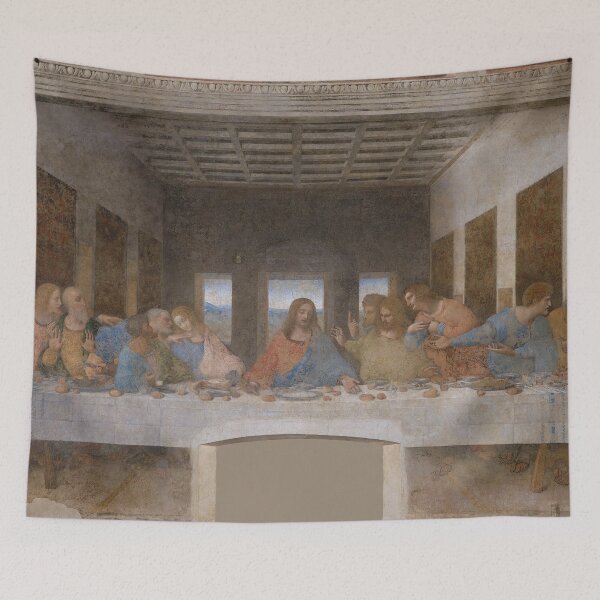 Item preview, The Last Supper by Leonardo Da Vinci (c. 1498) designed and sold by allhistory.