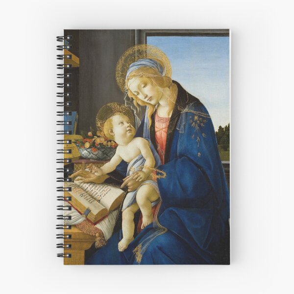 Item preview, The Virgin and Child (The Madonna of the Book) by Sandro Botticelli (1480) designed and sold by allhistory.