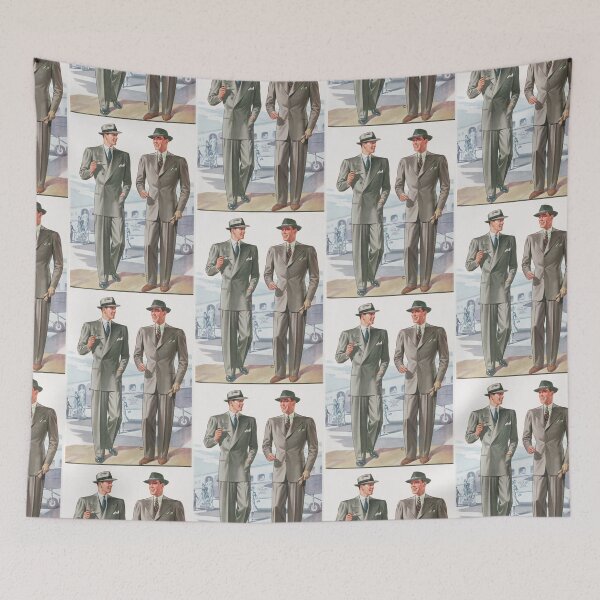 Item preview, Couple of good ol' pals - 40s style designed and sold by Vintage Designs +.