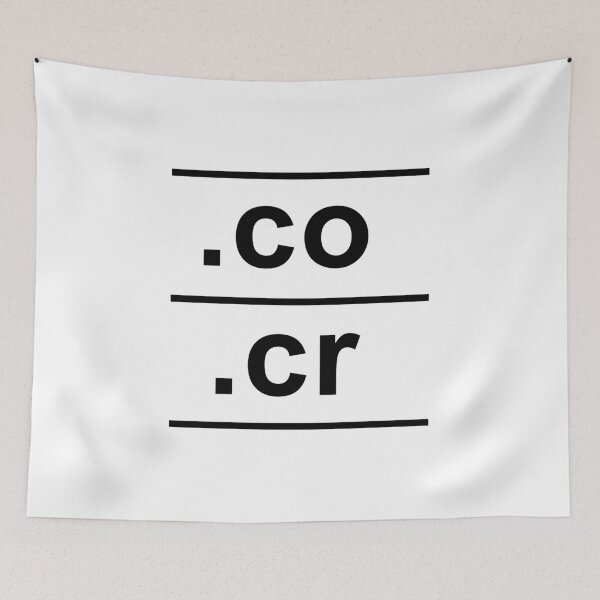 Item preview, .co.cr Costa Rica Internet Country Code design designed and sold by GetItGiftIt.