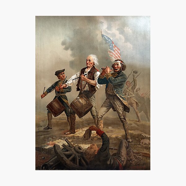 The Spirit of '76 aka Yankee Doodle by Archibald Willard (c 1876) Photographic Print