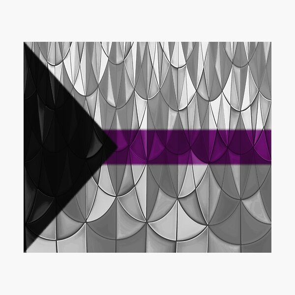 Item preview, Geometric Demisexual Pride designed and sold by shaneisadragon.