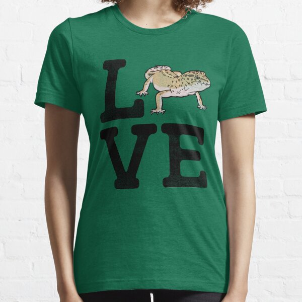 Leopard Gecko Love Reptile Herping Essential T-Shirt