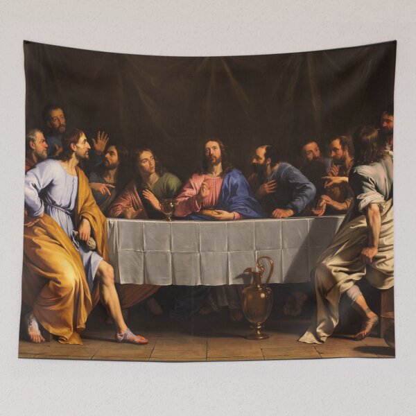 Item preview, The Last Supper by Philippe de Champaigne (1648) designed and sold by allhistory.